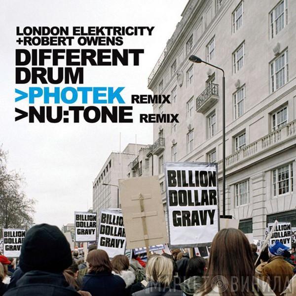 London Elektricity, Robert Owens - Different Drum (Remixes)