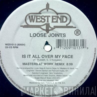 Loose Joints, Masters At Work - Is It All Over My Face (MAW Remixes) / All Night (I Can Do It Right)