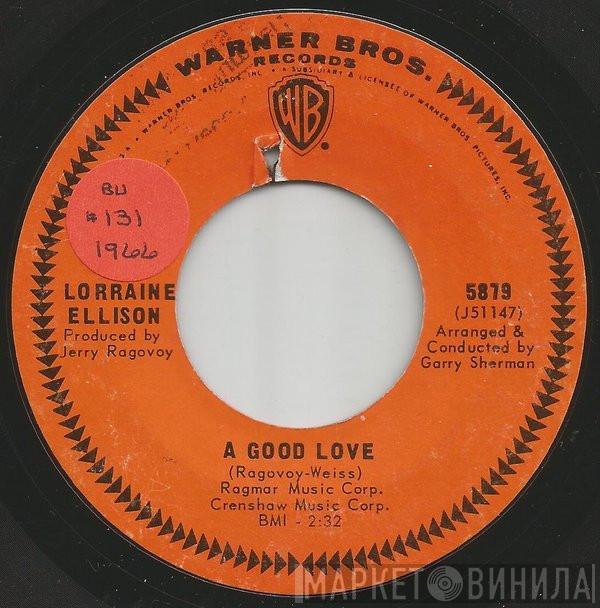  Lorraine Ellison  - A Good Love / I'm Over You