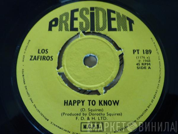 Los Zafiros  - Happy To Know / Torremolinos
