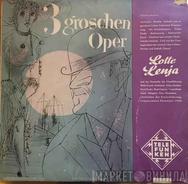 Lotte Lenya - 3groschen Oper