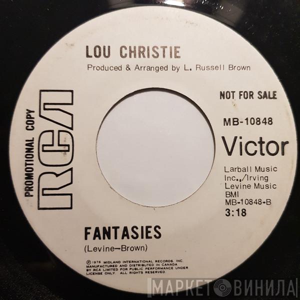  Lou Christie  - You're Gonna Make Love To Me / Fantasies