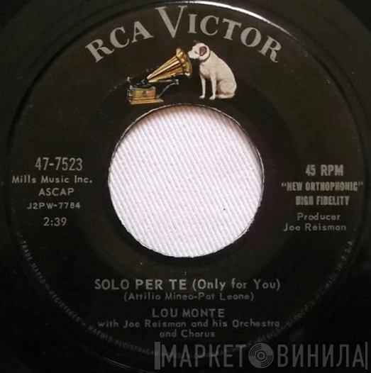  Lou Monte  - Solo Per Te (Only For You) / The Angel In The Fountain