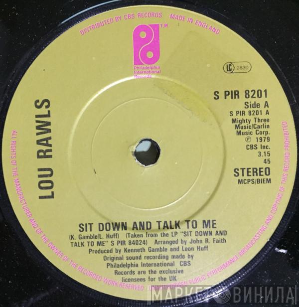  Lou Rawls  - Sit Down And Talk To Me