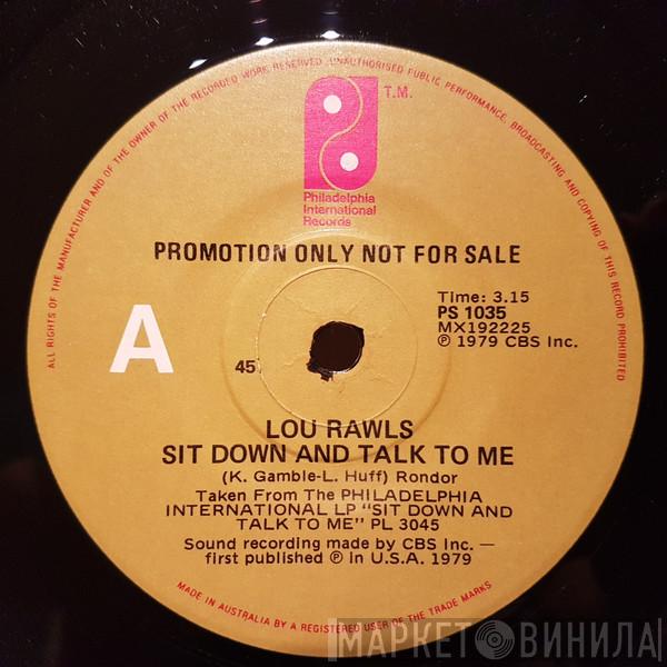  Lou Rawls  - Sit Down And Talk To Me
