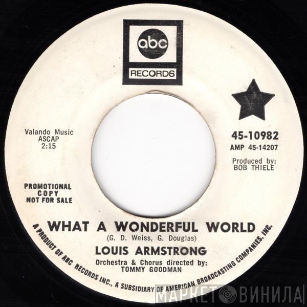  Louis Armstrong  - What A Wonderful World / Cabaret
