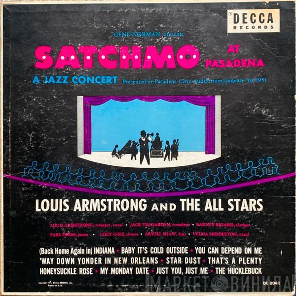  Louis Armstrong And His All-Stars  - Satchmo At Pasadena