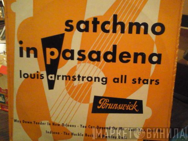 Louis Armstrong And His All-Stars - Satchmo In Pasadena
