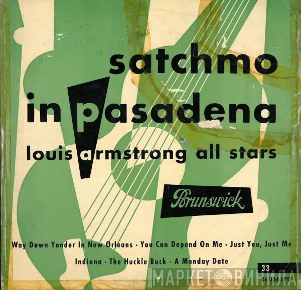  Louis Armstrong And His All-Stars  - Satchmo In Pasadena