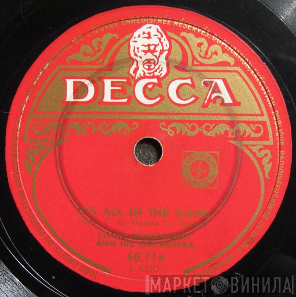  Louis Armstrong And His Orchestra  - It's All In The Game / When It's Sleepy Time Down South