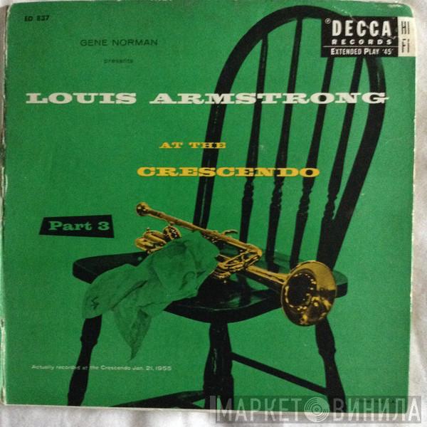  Louis Armstrong  - At the Crescendo Part 3