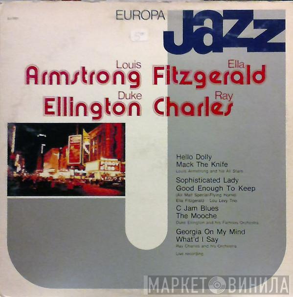 , Louis Armstrong , Ella Fitzgerald , Duke Ellington  Ray Charles  - Europa Jazz