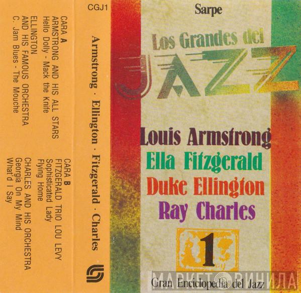 , Louis Armstrong , Ella Fitzgerald , Duke Ellington  Ray Charles  - Los Grandes Del Jazz 1