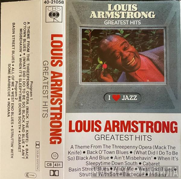  Louis Armstrong  - Greatest Hits