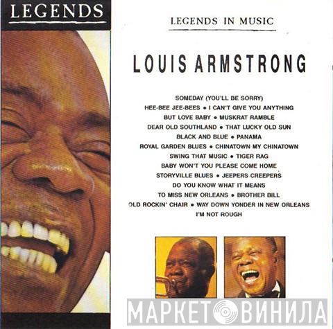 Louis Armstrong - Legends In Music - Louis Armstrong