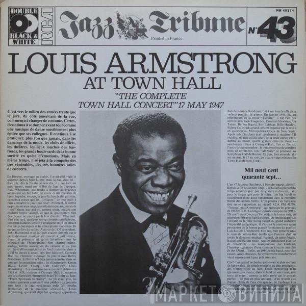  Louis Armstrong  - Louis Armstrong At Town Hall "The Complete Town Hall Concert" 17 May 1947