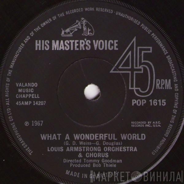 Louis Armstrong Orchestra & Chorus Louis Armstrong And His All-Stars  - What A Wonderful World / Cabaret
