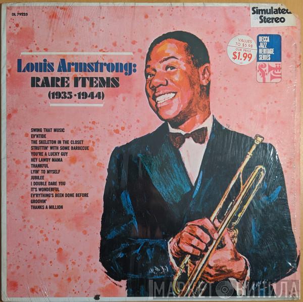 Louis Armstrong - Rare Items (1935-1944)