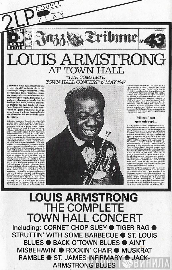  Louis Armstrong  - The Complete Town Hall Concert