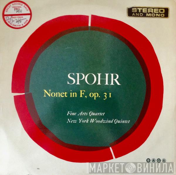 - Louis Spohr , The Fine Arts Quartet  New York Woodwind Quintet  - Nonet In F, Op. 31