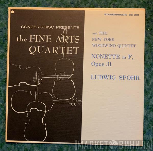 , Louis Spohr , The Fine Arts Quartet  New York Woodwind Quintet  - Nonette In F, Opus 31