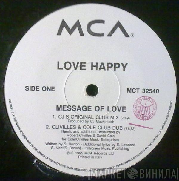  Love Happy  - Message Of Love