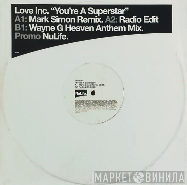  Love Inc  - You're A Superstar