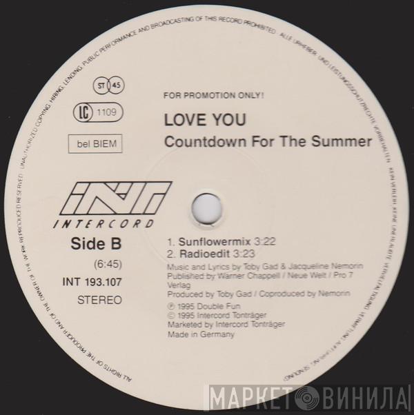 Love you - Countdown For The Summer