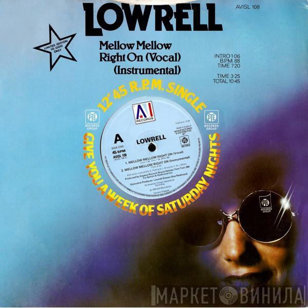 Lowrell Simon - Mellow Mellow Right On
