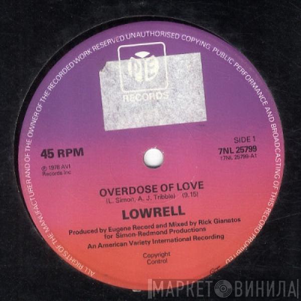 Lowrell Simon - Overdose Of Love
