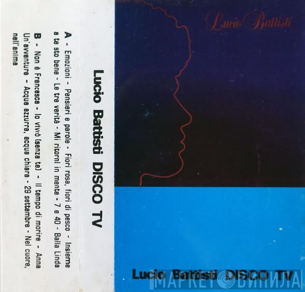  Lucio Battisti  - Disco TV