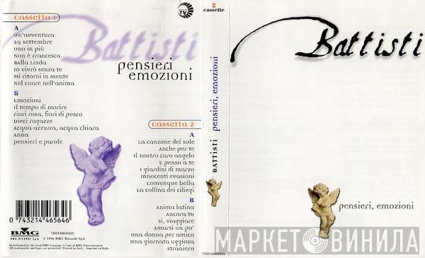  Lucio Battisti  - Pensieri, Emozioni