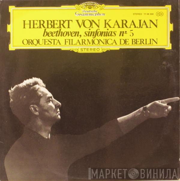 - Ludwig van Beethoven • Berliner Philharmoniker  Herbert von Karajan  - Sinfonía No.5