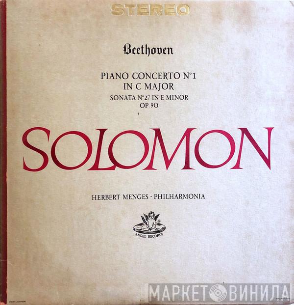 , Ludwig van Beethoven ; Solomon  , Philharmonia Orchestra  Herbert Menges  - Piano Concerto No. 1 • Sonata No. 27
