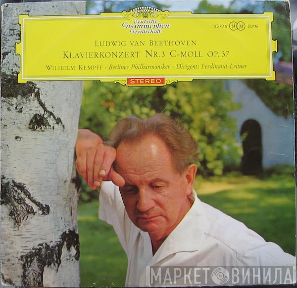 – Ludwig van Beethoven · Wilhelm Kempff · Berliner Philharmoniker  Ferdinand Leitner  - Klavierkonzert Nr. 3 C-moll Op. 37