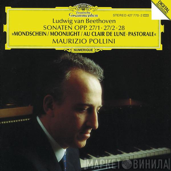 Ludwig van Beethoven, Maurizio Pollini - Sonaten Opp. 27/1 • 27/2 • 28 »Mondschein = Moonlight = Au Clair De Lune • Pastorale«