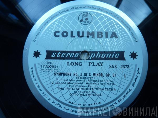 Ludwig van Beethoven, Otto Klemperer, Philharmonia Orchestra - The Beethoven Symphonies: Number 5 In C Minor Op. 67 / Overture 'King Stephen' Op. 117