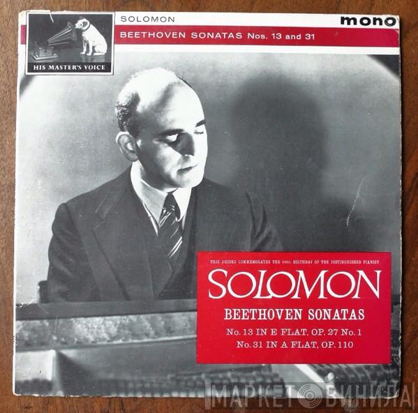 Ludwig van Beethoven, Solomon  - Sonata No. 13 In E Flat Major / Sonata No. 21 In A Flat Major