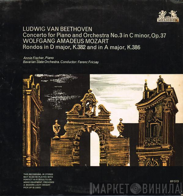 Ludwig van Beethoven, Wolfgang Amadeus Mozart, Annie Fischer - Concerto For Piano And Orchestra No.3 In C Minor, Op.37 / Rondos In D Major, K.382 And In A Major, K.386