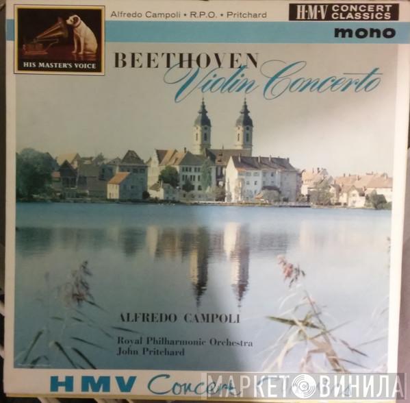 Ludwig van Beethoven, Alfredo Campoli, The Royal Philharmonic Orchestra, John Pritchard - Violin Concerto