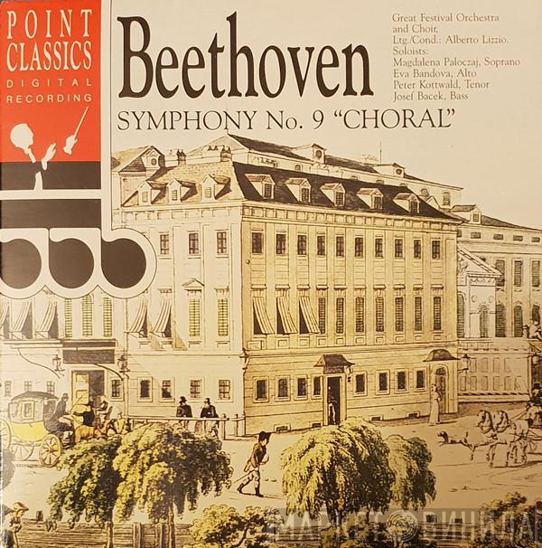 , Ludwig van Beethoven And Great Festival Orchestra  , Great Festival Choir  , Magdalena Paloczaj , Eva Bandova , Peter Kottwald  Josef Bacek  - Symphony No. 9 "Choral"
