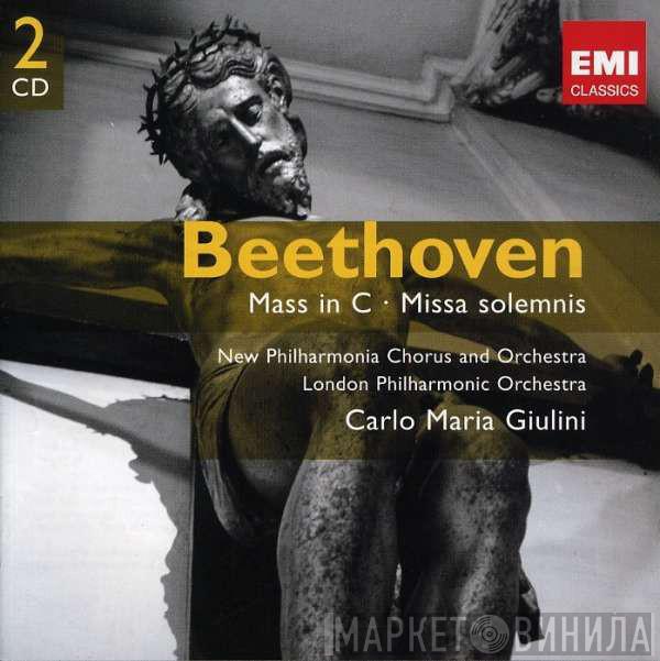 - Ludwig van Beethoven And New Philharmonia Chorus , New Philharmonia Orchestra , The London Philharmonic Orchestra  Carlo Maria Giulini  - Mass In C • Missa Solemnis