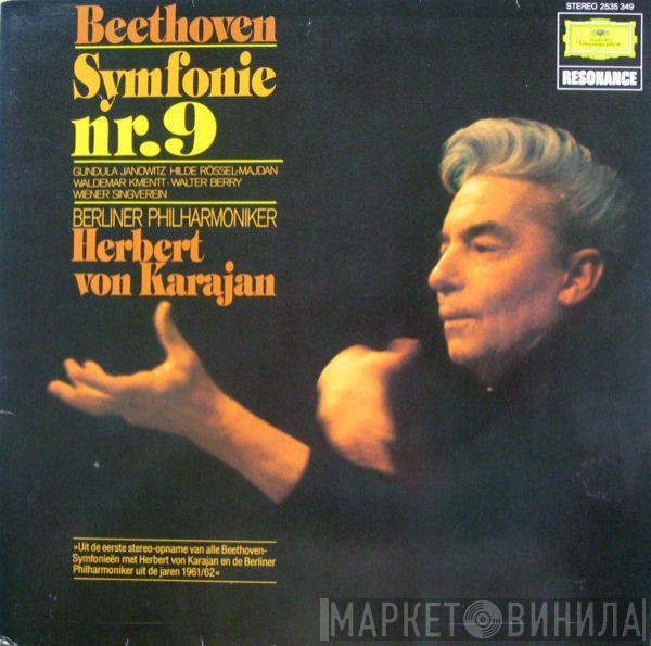 – Ludwig van Beethoven , Berliner Philharmoniker , Gundula Janowitz , Hilde Rössel-Majdan , Waldemar Kmentt , Walter Berry  Wiener Singverein  - Symphonie Nr.9