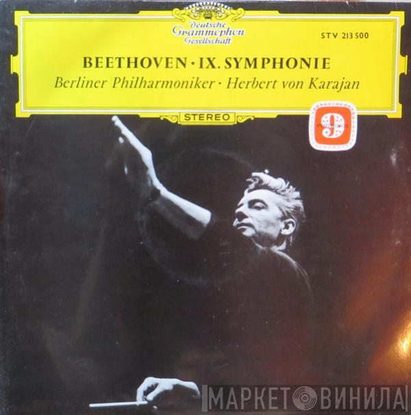 , Ludwig van Beethoven , Berliner Philharmoniker  Herbert von Karajan  - IX. Symphony D-moll Op. 125