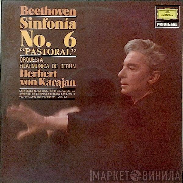 - Ludwig van Beethoven , Berliner Philharmoniker  Herbert von Karajan  - Sinfonía No. 6 "Pastoral"