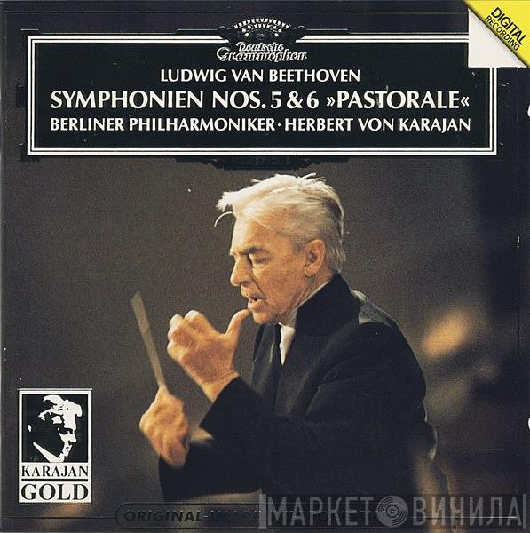 , Ludwig van Beethoven , Berliner Philharmoniker  Herbert von Karajan  - Symphonien Nos. 5 & 6 »Pastorale«