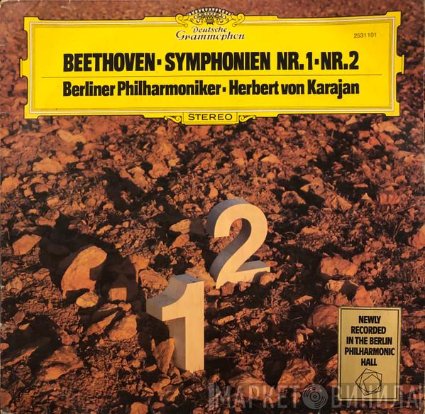 - Ludwig van Beethoven , Berliner Philharmoniker  Herbert von Karajan  - Symphonien Nr. 1 - Nr. 2