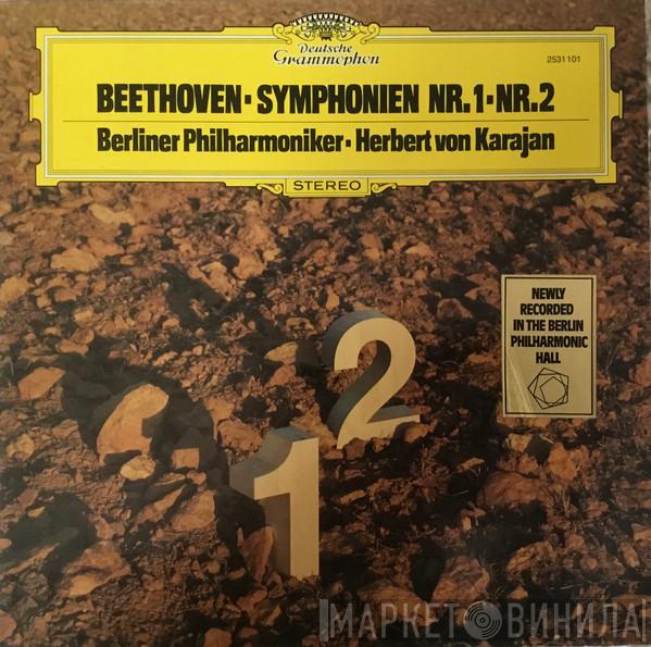 - Ludwig van Beethoven , Berliner Philharmoniker  Herbert von Karajan  - Symphonien Nr. 1 - Nr. 2