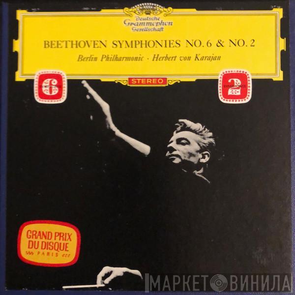 – Ludwig van Beethoven , Berliner Philharmoniker  Herbert von Karajan  - Symphonies No. 6 and No. 2