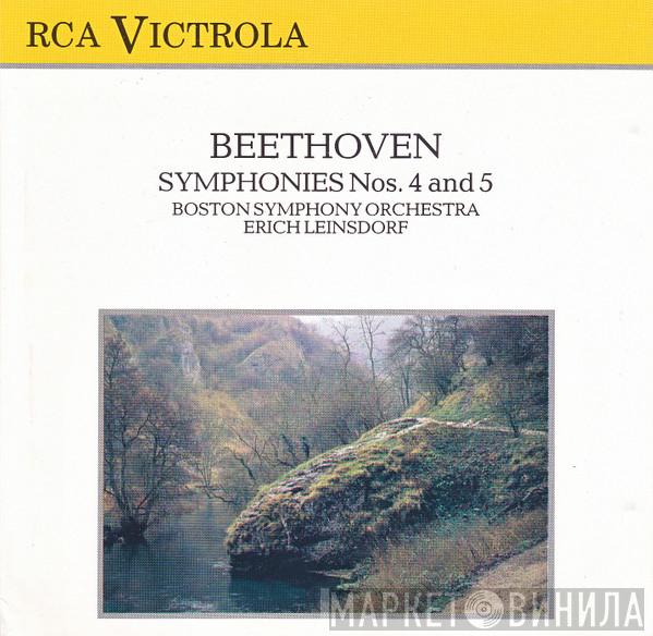Ludwig van Beethoven, Boston Symphony Orchestra, Erich Leinsdorf - Symphonies Nos. 4 And 5